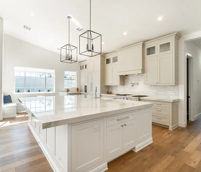 Rosanna Macalinao leading a property tour for potential buyers